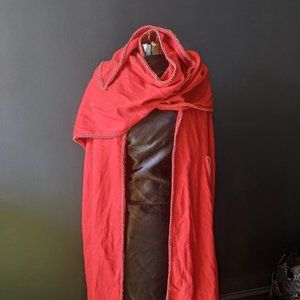 Vintage Wool Red Riding Cloak